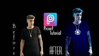 Picsart superhero Edits!! How to make a superhero iron man !!Iron man edits ||IRON MAN EFFECTS || screenshot 5