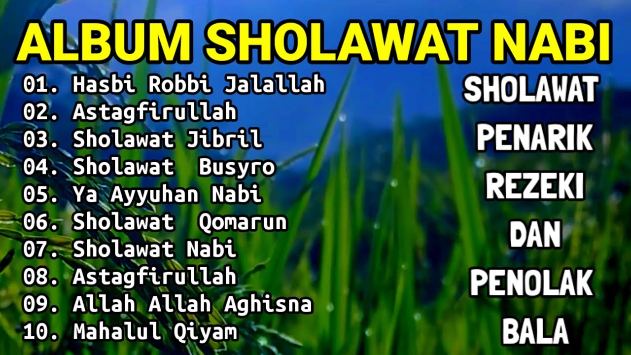 SHOLAWAT VIRAL TERBARU 2025 | SHOLAWAT NABI PENARIK REZEKI | Sholawat Jibril full album 