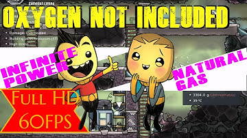 How to make infinite power with Natural Gas Geysers OXYGEN NOT INCLUDED guide tutorial