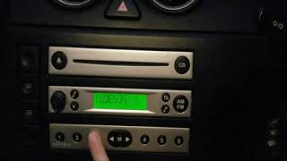 Celebrity HOW TO UNLOCK FORD FIESTA RADIO CODE 4500. A simply way to unlock your radio. Profile