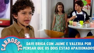 Davi flagra Valéria com Jaime | Carrossel