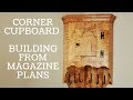 Building A Corner Cabinet