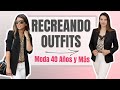 Recreando OUTFITS de PINTEREST Moda 40 Años y Mas