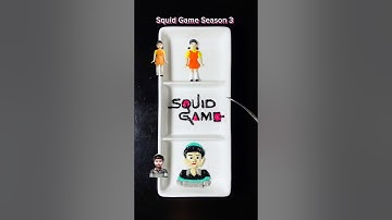 Guess the mixed colors of Squid Game 2 （Part 3） #squidgame2 #squidgame #colormixing #satisfying