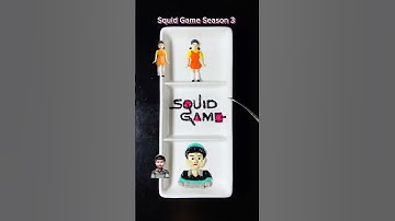 Guess the mixed colors of Squid Game 2 （Part 3） #squidgame2 #squidgame #colormixing #satisfying