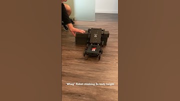 Wheg Robot Climbing 3x height #robot #robotics #drone #electricalengineering