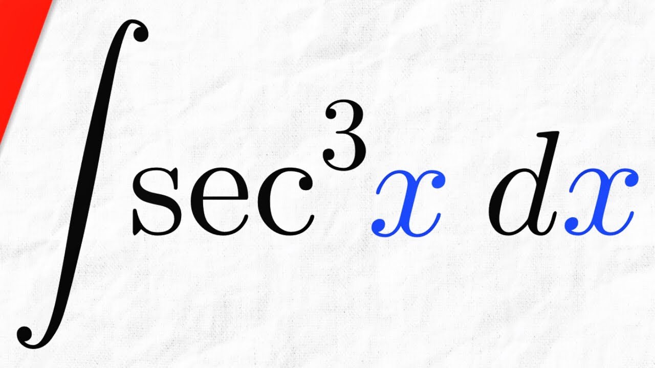 Integral Of Sec 3x Calculus 2 Exercises YouTube integral-of-sec-3x-calculus-2-exercises-youtube