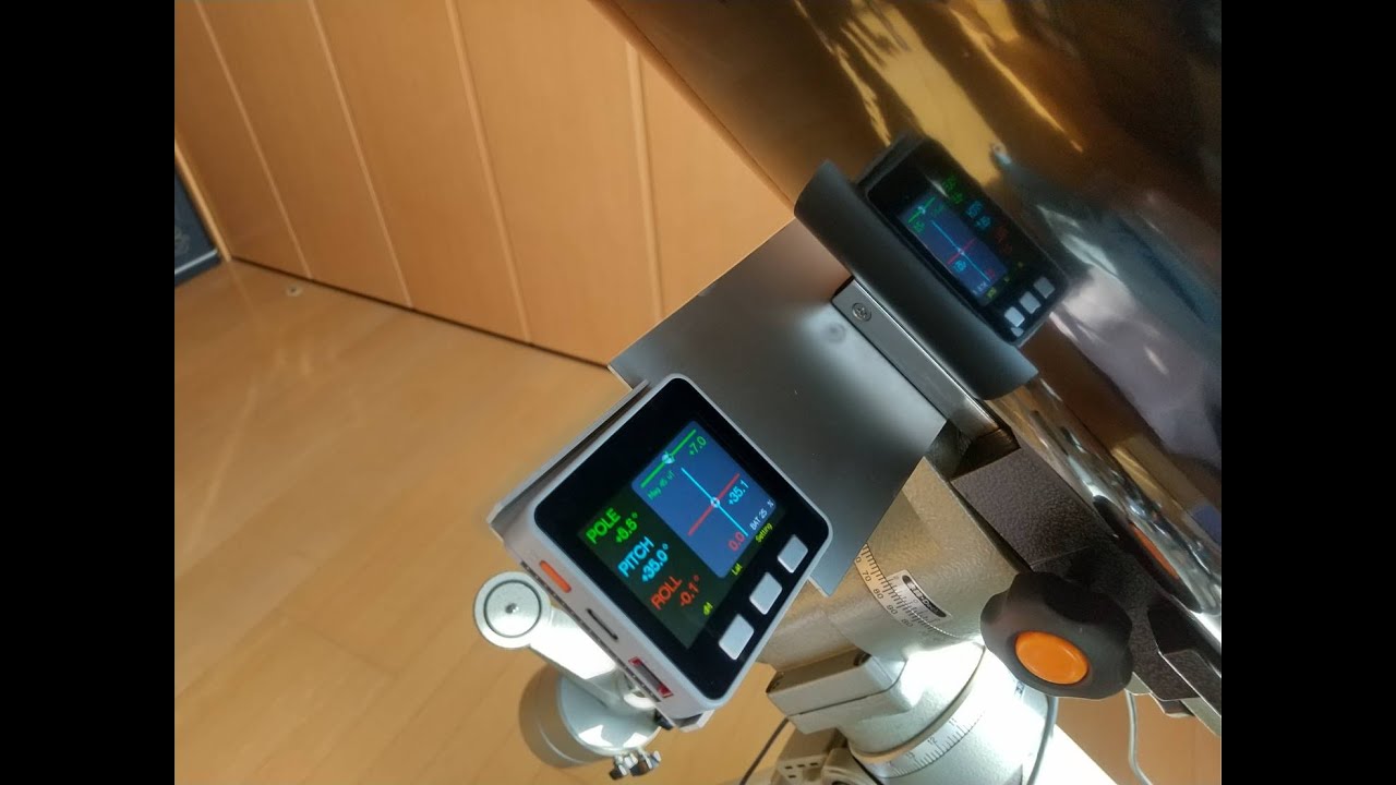 赤道儀 用 デジタル コンパス POLE FINDER NS-10 mkII の使用方法の