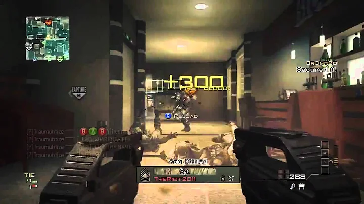 5 Man Multi-Kill First Blood!! - MW3 [HD]