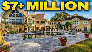 $7  Million Dollar Lake Murray Home Tour South Carolina