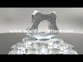 CG 200 Floor Scarifier Parts &amp; Accessories Milling Drum Star Beam TCT Flails Cutter