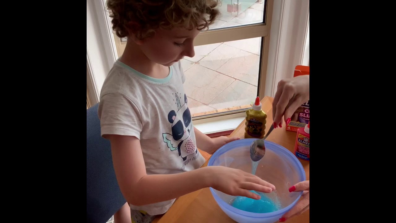 Elmers slime kit (VERY STICKY) - How To Make Slime - YouTube