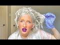 At Home Bleach Bath With Wella T18 !  PART2  DRAMA! HATERS!