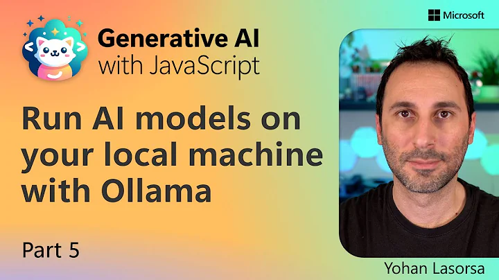 Run AI models on your local machine with Ollama [Pt 5]