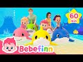  baby shark doo doo doo  1 hour with bebefinn  compilation  nursery rhymes  kids songs