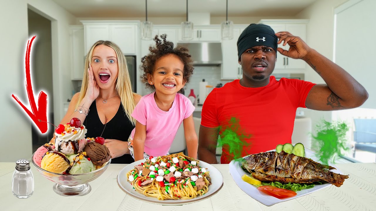 Пробую вкусняшки моей беременной девушки! *Больше никогда*