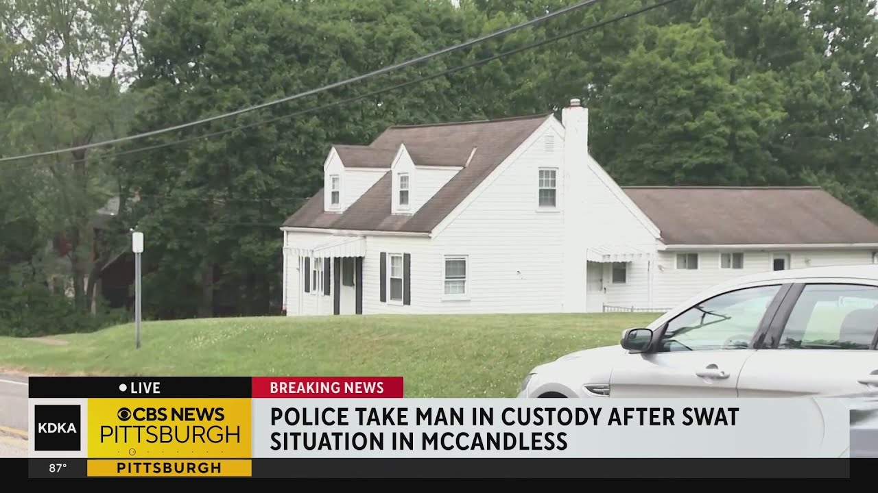 Pittsburgh-area man accused of firing shots into neighbor's home - YouTube
