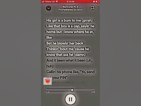 Boys A Liar Lyrics \EditzXMe- - YouTube