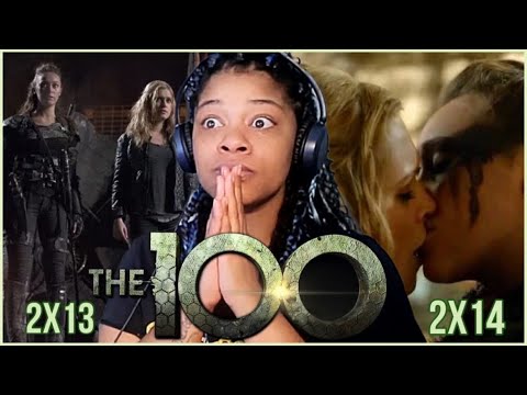The 100 Season 2 x 13 and 14 REACTION!!!