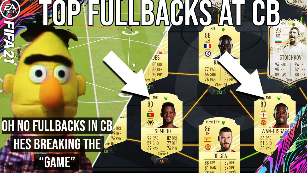 FIFA 21 - TOP 5 META Fullbacks in CB - Why Are You Not Using Fullbacks In CB, You Want To Lose More?