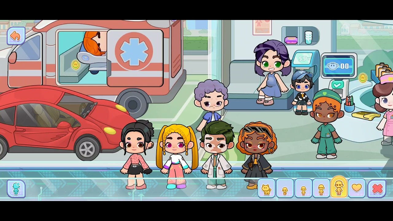 Girls get an accident