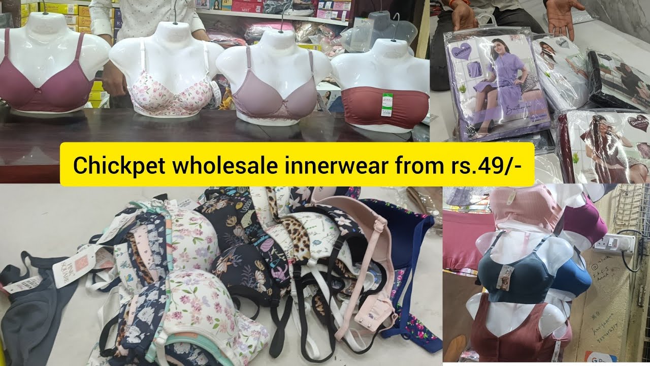 branded innerwear@wholesale price || chickpet bangalore, courier available