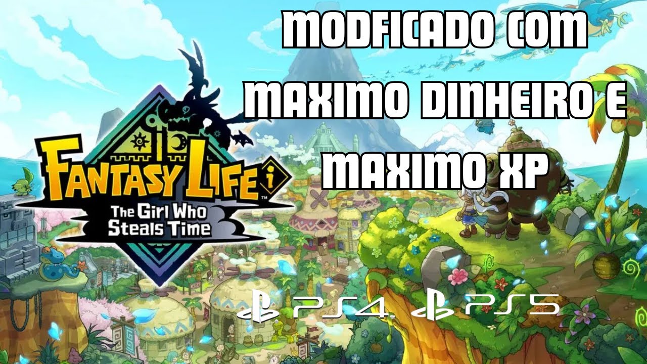 FANTASY LIFE i: The Girl Who Steals Time PS4 & PS5 Max XP/Max Money