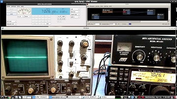 Homebrew a HAM RADIO REMOTE RIG interface with free software - Receive demo