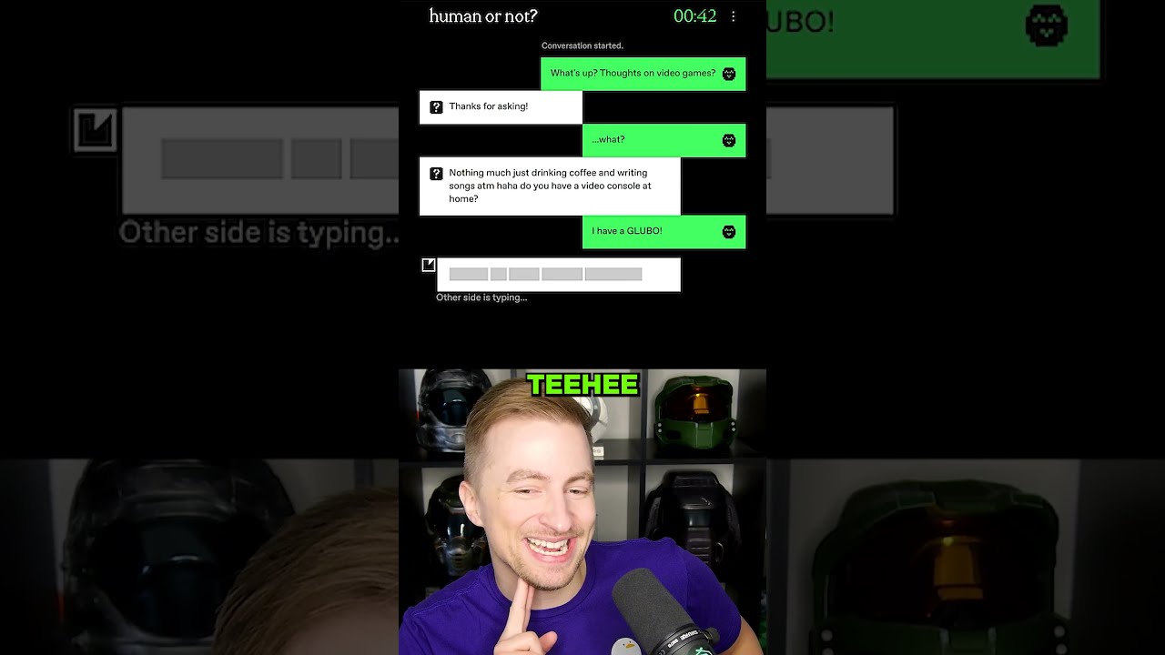 HUMAN OR AI Can I Guess Correctly 3 Shorts Ai Funny Chatgpt