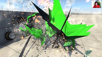 BeamNG Drive Insane Testing Map Crash Testing #33 NEW 2016