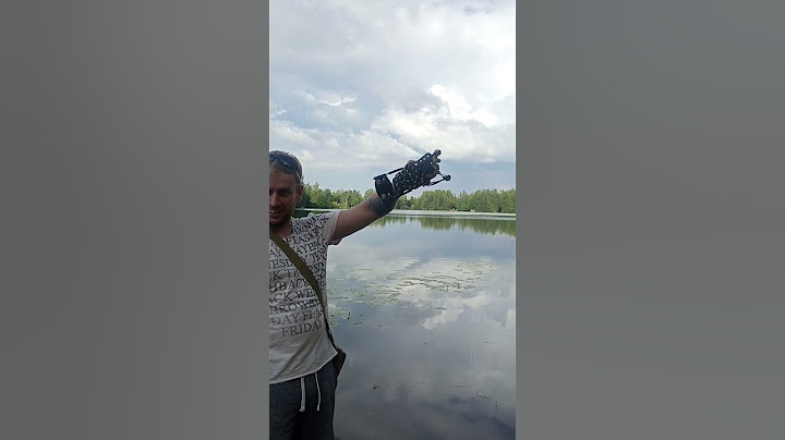 Купил рогатку для рыбалки | Пробная охота на рыбу |  Рыбалка с рогаткой на озере |