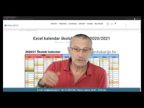 Kalendar školske godine 2020-2021