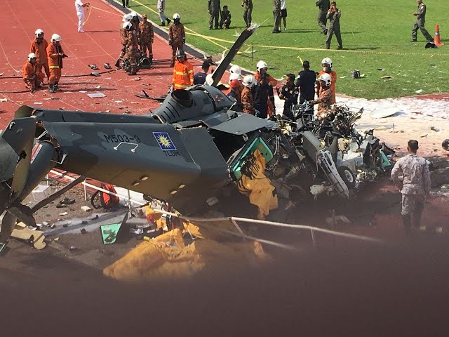 Helikopter TLDM Terhempas: Cebisan Daging Ditemui Di Lokasi Nahas. class=