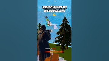 Insane clutch for the win in unreal #fortnite #fortniteclips #viral #fypシ゚viral