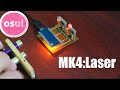 Mini Klawiaturka do osu! MK4 Laser prototype