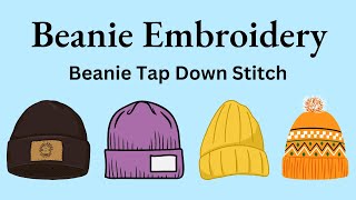 Embroidery School 2023 - Episode 10: Beanie Embroidery