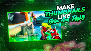 How To Make Thumbnails Like Grim, GrayFps And Flights In Adobe Photoshop For Valorant Videos