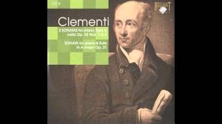 Clementi sonata for piano, flute and cello Op 32 No 1 in F major