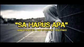 Lagu Timur Baper 2022 'SA HARUS APA' Anak Kompleks (official Audio)