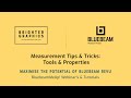 Measurement tips  tricks tools  properties in bluebeam revu brighter graphics