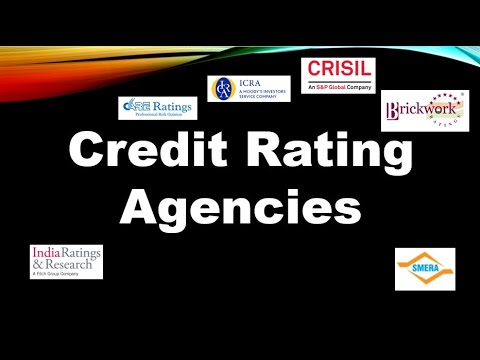 What is Credit Rating Agencies? CRISIL, ICRA, CARE, BWR, SMERA, IND RA for commerce and MBA students