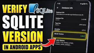 How to verify SQLite versioning in Android mobile apps - Beginner Guide