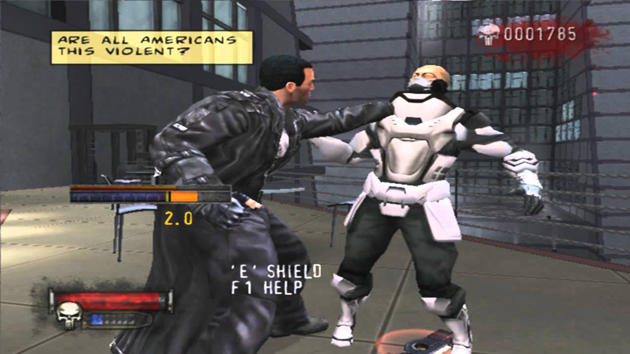 The Punisher PS2 Gameplay #15 [Takagi Building Shoot Out!] 