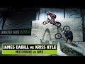 GAME OF BIKE MOTORBIKE VS BMX (JAMES DABILL VS KRISS KYLE)