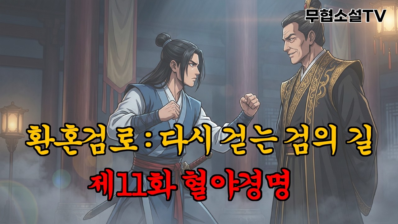 [환혼검로:다시 걷는 검의 길] 제 11 화 혈야경명, 무협 | 오디오북 | 무협소설
