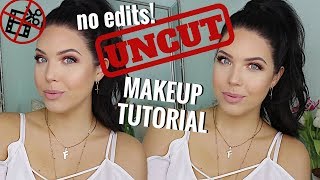 UNCUT, UNEDITED MAKEUP TUTORIAL – Makeup Tutorial in Real Time! Behind the Scenes | Faith Drew