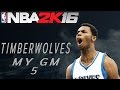 NBA 2K16 MyGM Timberwolves |  Run n&#39; Gun Play Style vs. Phoenix Suns