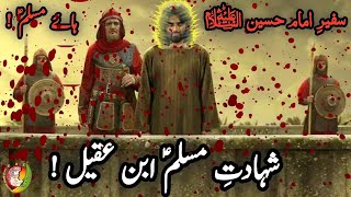 Shahadat | Hazrat Muslim Bin Aqeel | Imam Hussain | Karbala | Kufa |Safeer e Hussain |Urdu |Waqia