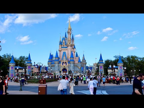 Magic Kingdom 2024 Fast Walkthrough Tour in 4K 