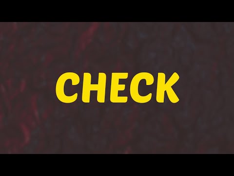 What Does CHECK Means || Meanings And Definitions With Example in ENGLISH